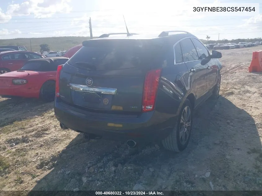 2012 Cadillac Srx Performance Collection VIN: 3GYFNBE38CS547454 Lot: 40680322