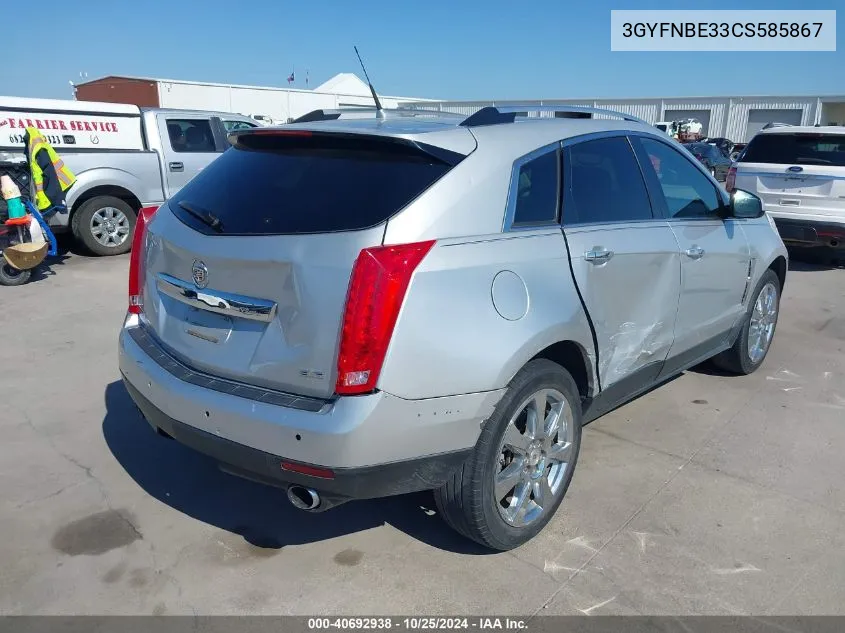 3GYFNBE33CS585867 2012 Cadillac Srx Performance Collection