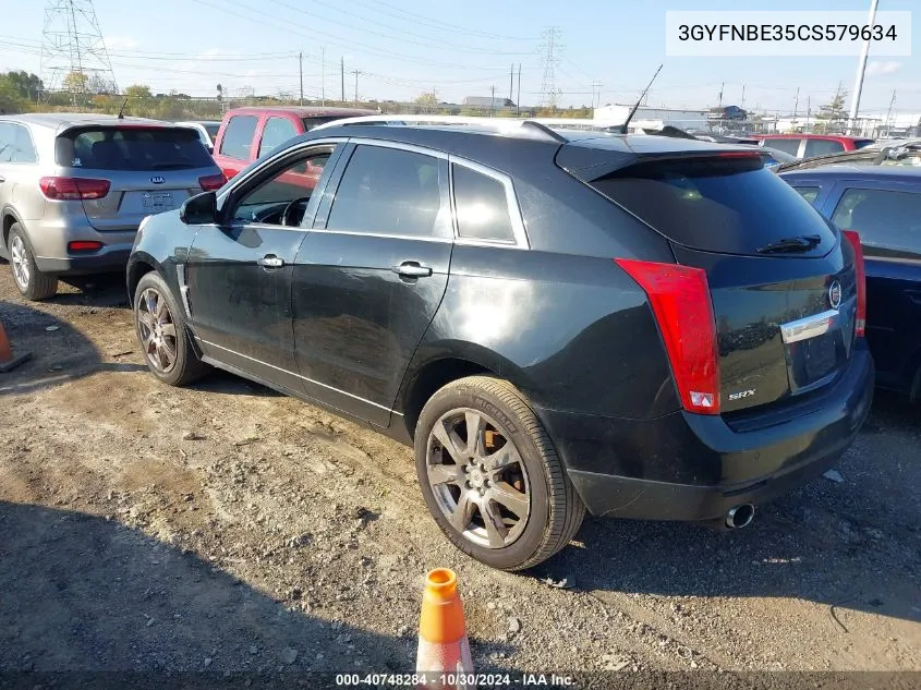 3GYFNBE35CS579634 2012 Cadillac Srx Performance Collection