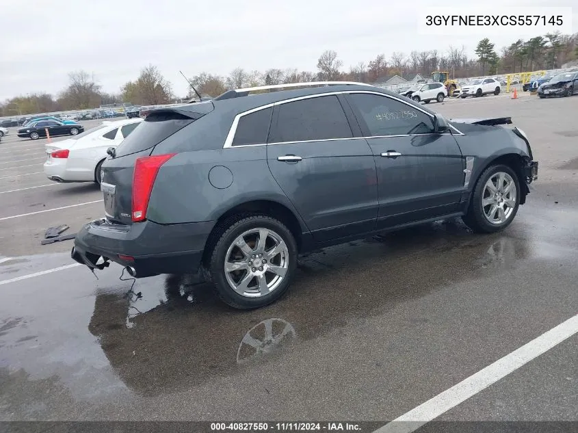 2012 Cadillac Srx Performance Collection VIN: 3GYFNEE3XCS557145 Lot: 40827550