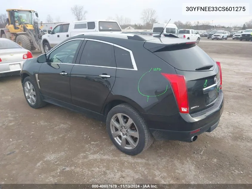 2012 Cadillac Srx Performance Collection VIN: 3GYFNEE33CS601275 Lot: 40857679