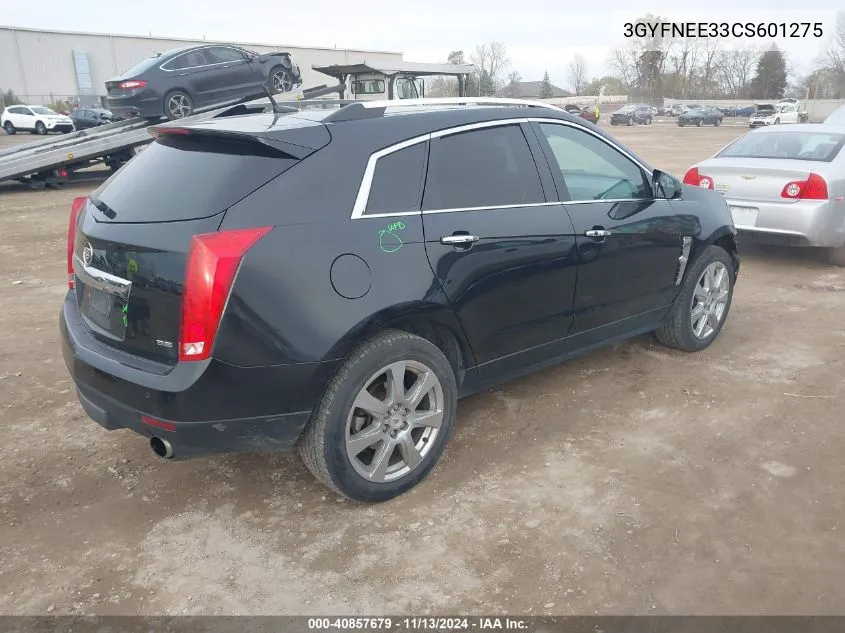 2012 Cadillac Srx Performance Collection VIN: 3GYFNEE33CS601275 Lot: 40857679