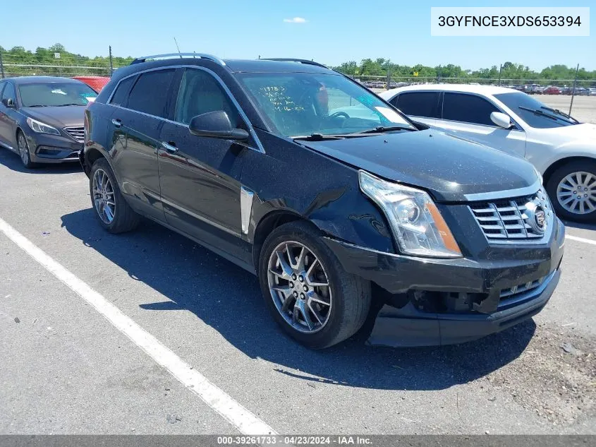 3GYFNCE3XDS653394 2013 Cadillac Srx Luxury Collection