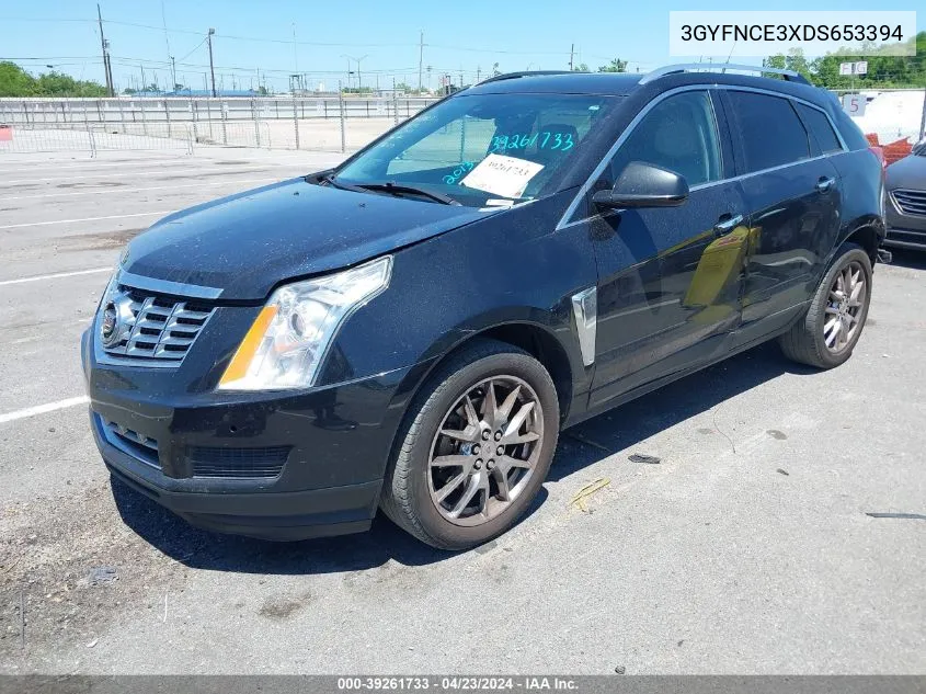 3GYFNCE3XDS653394 2013 Cadillac Srx Luxury Collection