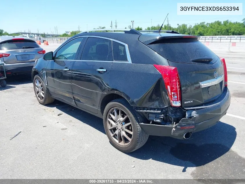 3GYFNCE3XDS653394 2013 Cadillac Srx Luxury Collection