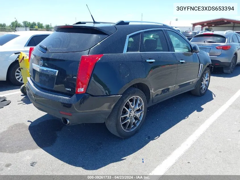 3GYFNCE3XDS653394 2013 Cadillac Srx Luxury Collection