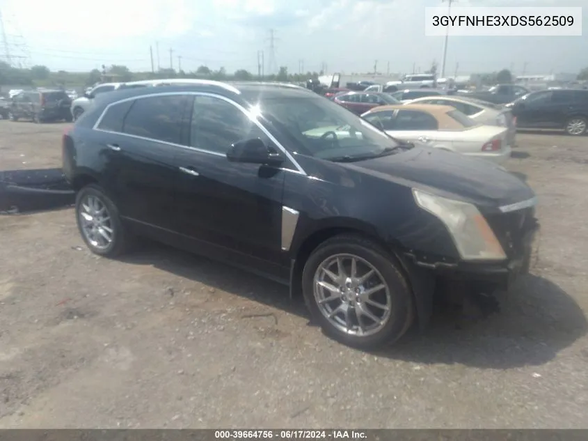 2013 Cadillac Srx Performance Collection VIN: 3GYFNHE3XDS562509 Lot: 39664756