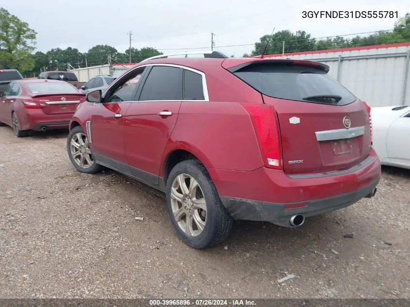 3GYFNDE31DS555781 2013 Cadillac Srx Performance Collection