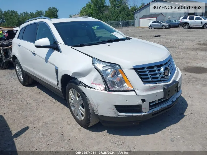 3GYFNCE36DS517862 2013 Cadillac Srx Luxury Collection