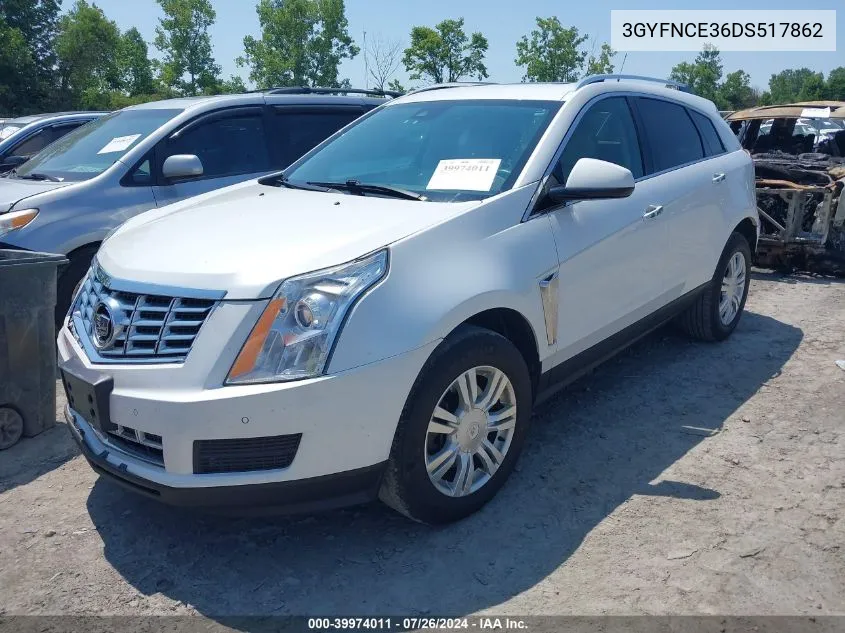 3GYFNCE36DS517862 2013 Cadillac Srx Luxury Collection