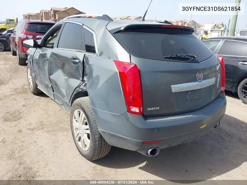 2013 Cadillac Srx Luxury Collection VIN: 3GYFNCE31DS621854 Lot: 40004230