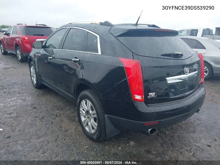 3GYFNCE39DS539290 2013 Cadillac Srx Luxury Collection