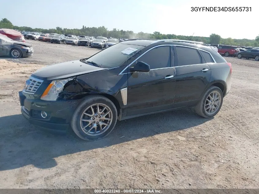 2013 Cadillac Srx Performance Collection VIN: 3GYFNDE34DS655731 Lot: 40023240