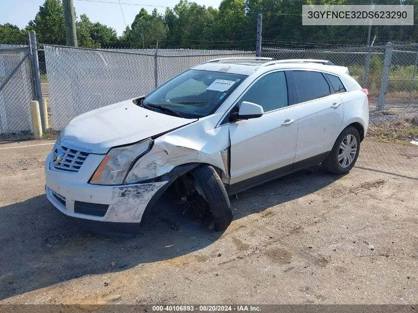 2013 Cadillac Srx Luxury Collection VIN: 3GYFNCE32DS623290 Lot: 40106893