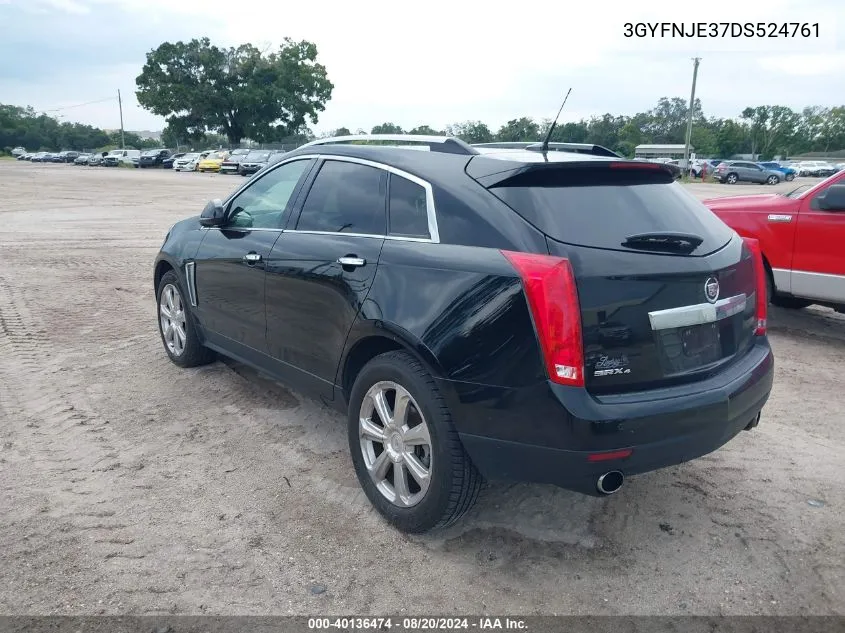 2013 Cadillac Srx Premium Collection VIN: 3GYFNJE37DS524761 Lot: 40136474