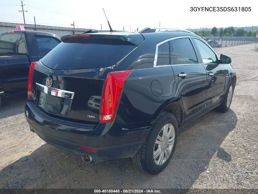 3GYFNCE35DS631805 2013 Cadillac Srx Luxury Collection