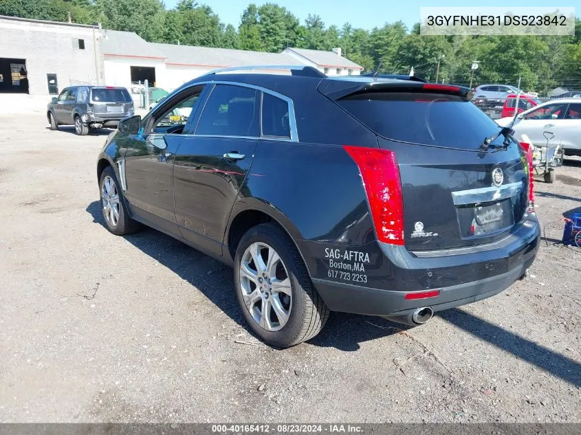 2013 Cadillac Srx Performance Collection VIN: 3GYFNHE31DS523842 Lot: 40165412