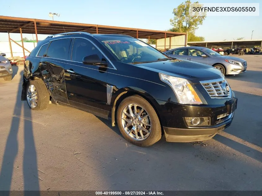 2013 Cadillac Srx Performance Collection VIN: 3GYFNDE3XDS605500 Lot: 40199500