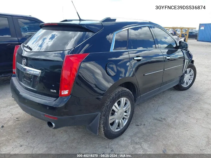 2013 Cadillac Srx Luxury Collection VIN: 3GYFNCE39DS536874 Lot: 40219270