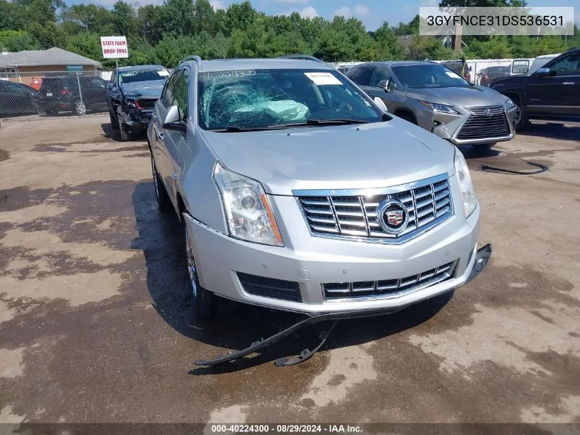 3GYFNCE31DS536531 2013 Cadillac Srx Luxury Collection