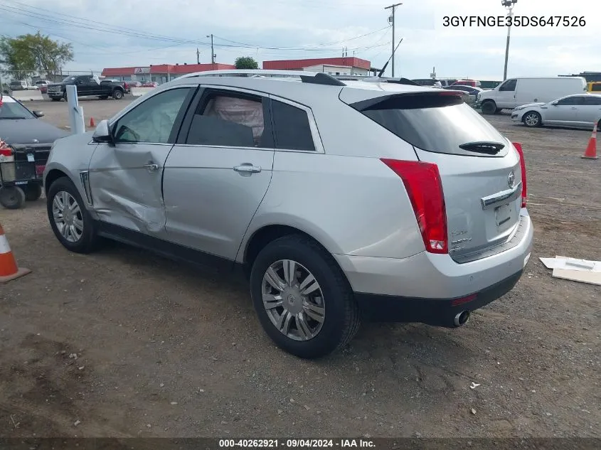 3GYFNGE35DS647526 2013 Cadillac Srx Luxury Collection