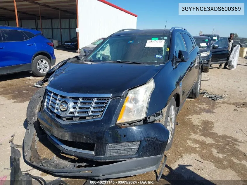 2013 Cadillac Srx Luxury Collection VIN: 3GYFNCE3XDS600369 Lot: 40291175