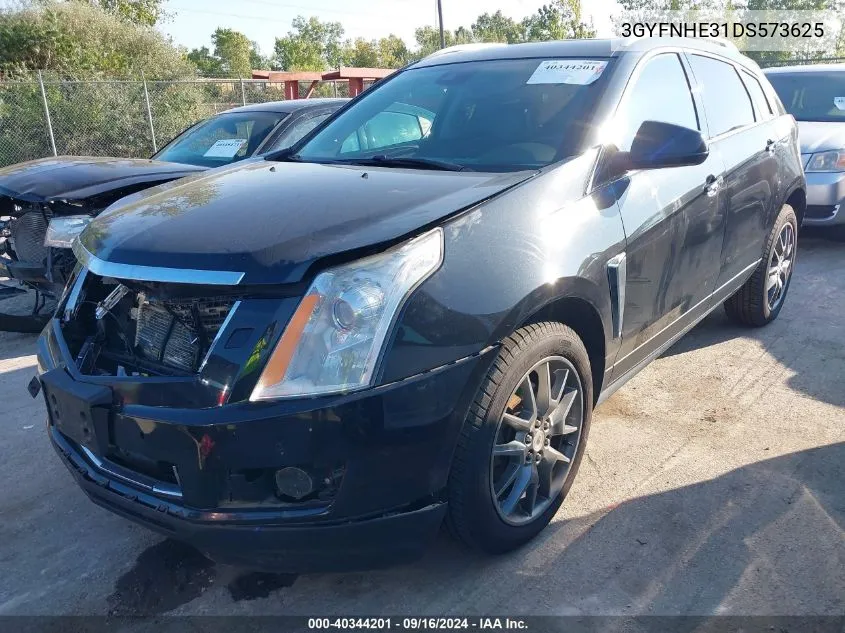 2013 Cadillac Srx Performance Collection VIN: 3GYFNHE31DS573625 Lot: 40344201