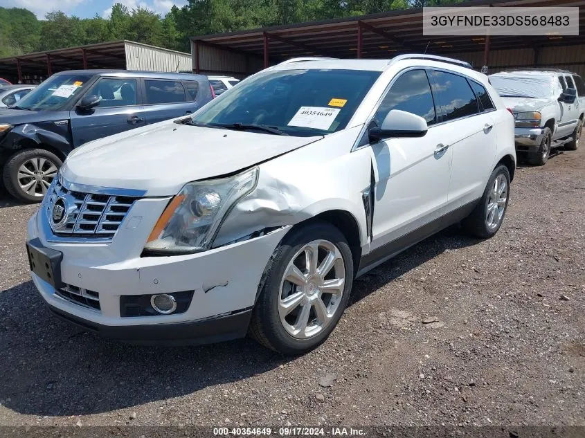 2013 Cadillac Srx Performance Collection VIN: 3GYFNDE33DS568483 Lot: 40354649