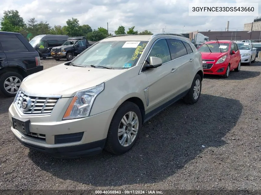 3GYFNCE33DS543660 2013 Cadillac Srx Luxury Collection