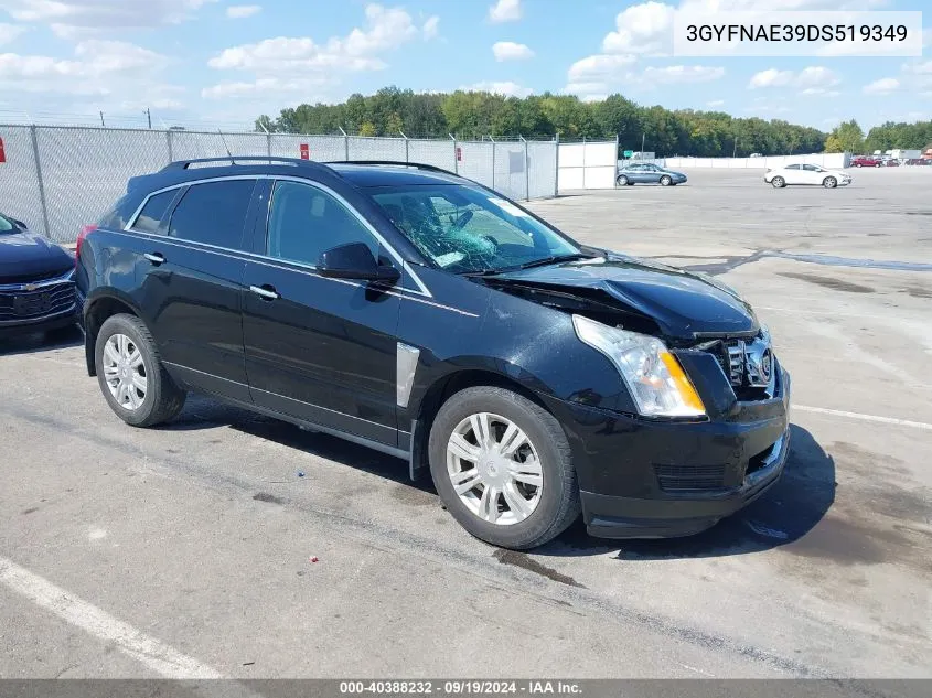 2013 Cadillac Srx Standard VIN: 3GYFNAE39DS519349 Lot: 40388232