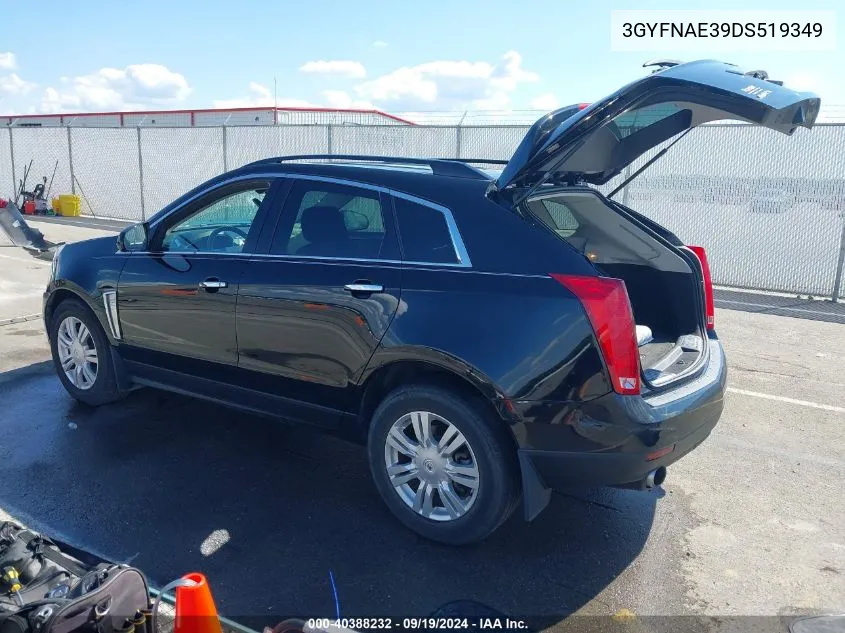 3GYFNAE39DS519349 2013 Cadillac Srx Standard