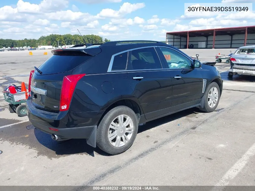 3GYFNAE39DS519349 2013 Cadillac Srx Standard