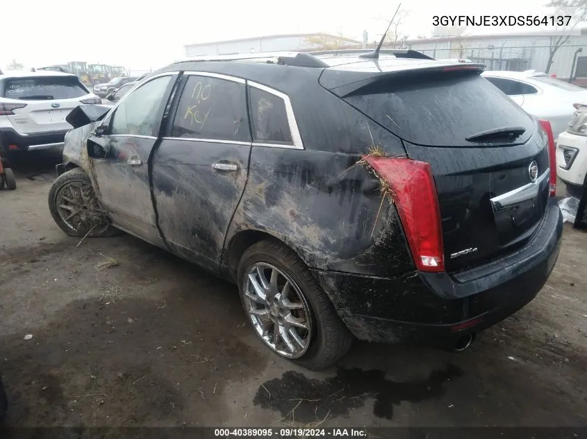 3GYFNJE3XDS564137 2013 Cadillac Srx Premium Collection