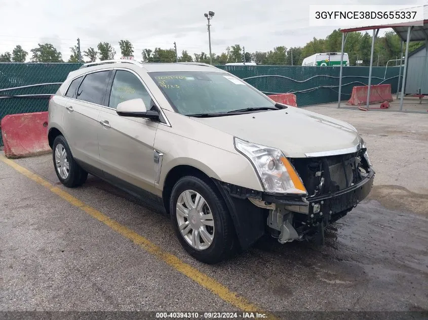 3GYFNCE38DS655337 2013 Cadillac Srx Luxury Collection