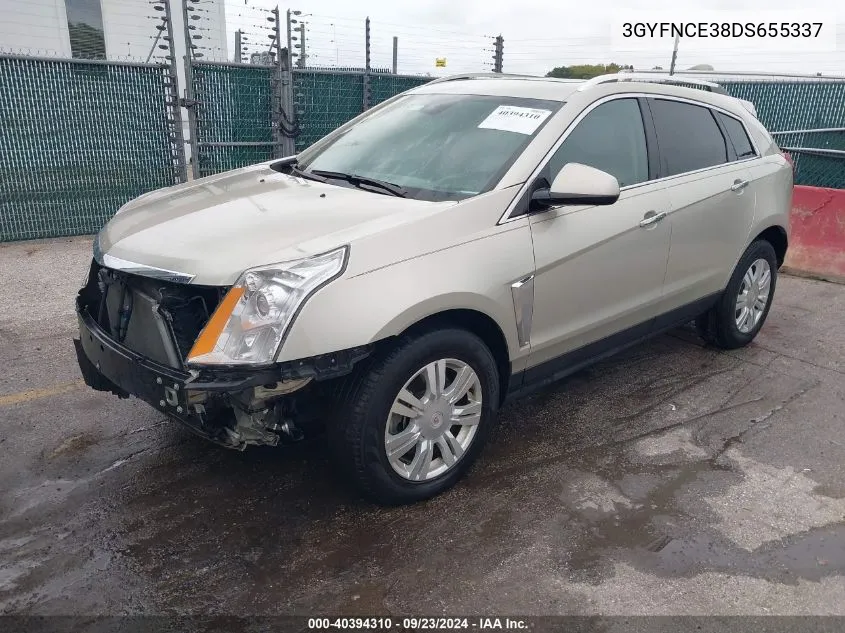 2013 Cadillac Srx Luxury Collection VIN: 3GYFNCE38DS655337 Lot: 40394310