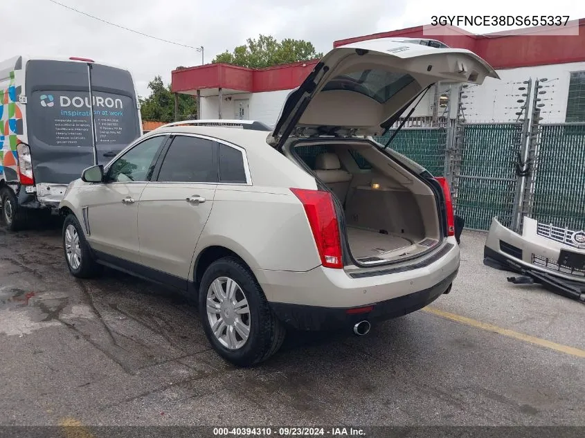 2013 Cadillac Srx Luxury Collection VIN: 3GYFNCE38DS655337 Lot: 40394310