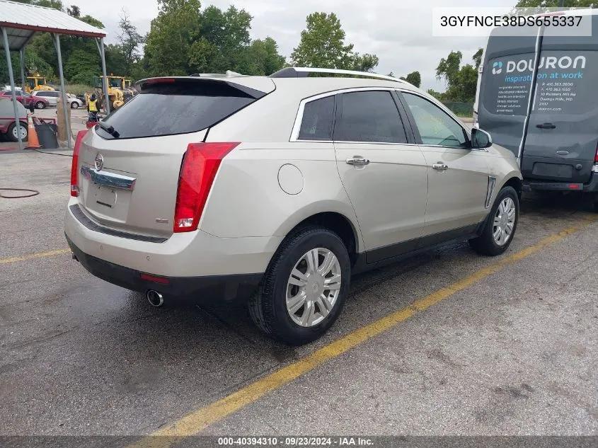 2013 Cadillac Srx Luxury Collection VIN: 3GYFNCE38DS655337 Lot: 40394310