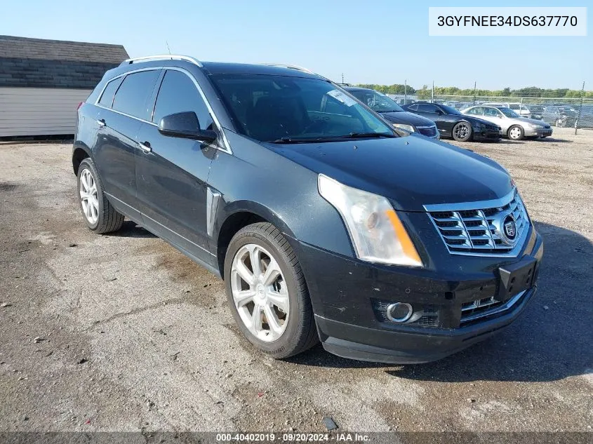 2013 Cadillac Srx Premium Collection VIN: 3GYFNEE34DS637770 Lot: 40402019