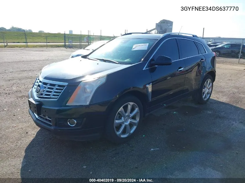 2013 Cadillac Srx Premium Collection VIN: 3GYFNEE34DS637770 Lot: 40402019