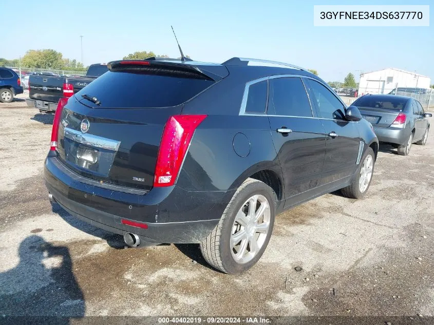 2013 Cadillac Srx Premium Collection VIN: 3GYFNEE34DS637770 Lot: 40402019