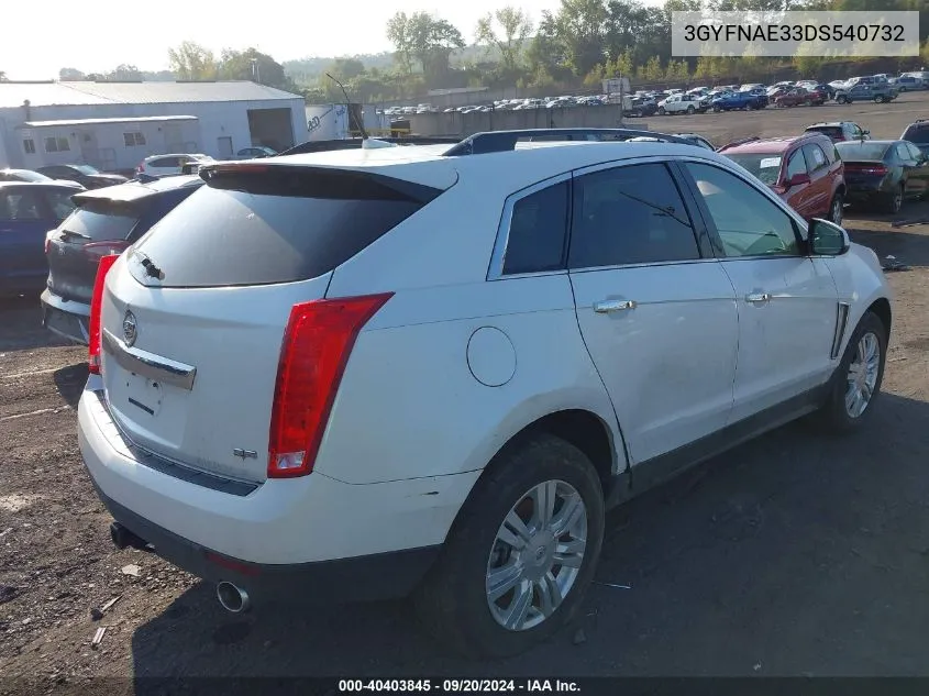 3GYFNAE33DS540732 2013 Cadillac Srx Standard