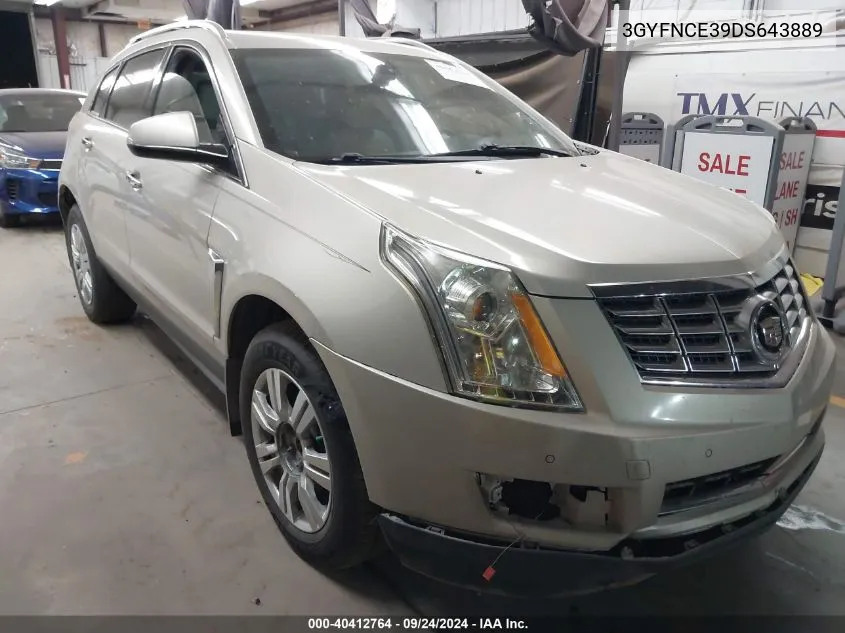 3GYFNCE39DS643889 2013 Cadillac Srx Luxury Collection