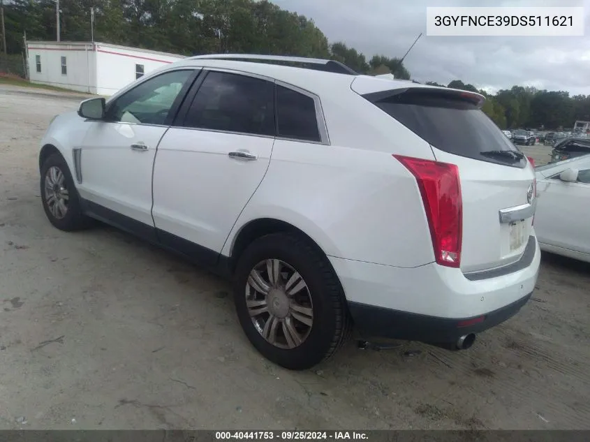 2013 Cadillac Srx Luxury Collection VIN: 3GYFNCE39DS511621 Lot: 40441753