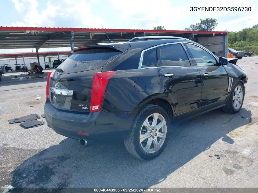 2013 Cadillac Srx Performance Collection VIN: 3GYFNDE32DS596730 Lot: 40443955