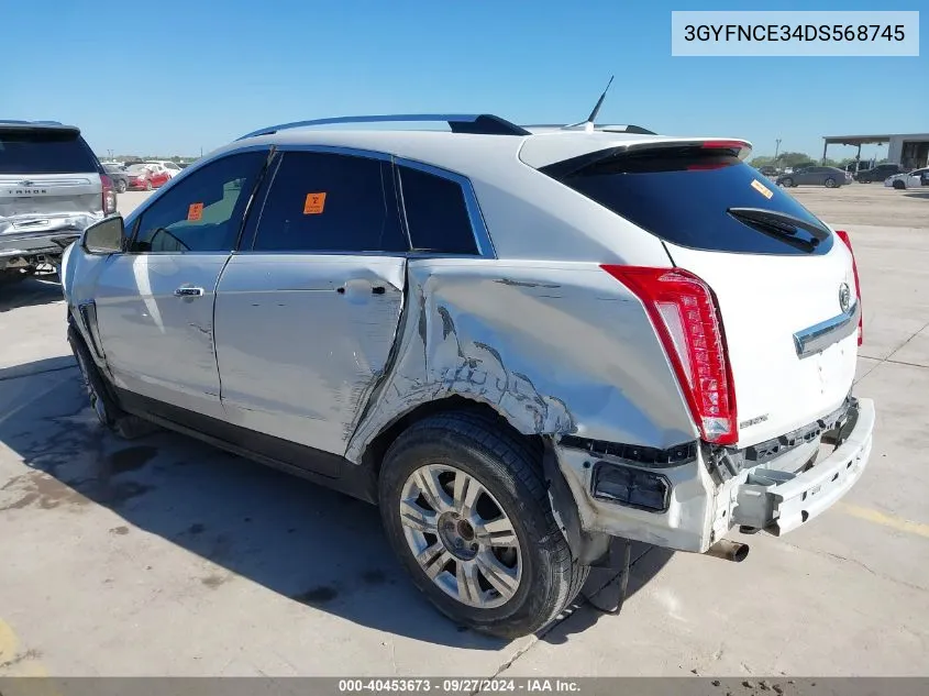 2013 Cadillac Srx Luxury Collection VIN: 3GYFNCE34DS568745 Lot: 40453673