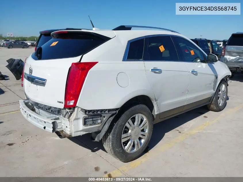 3GYFNCE34DS568745 2013 Cadillac Srx Luxury Collection