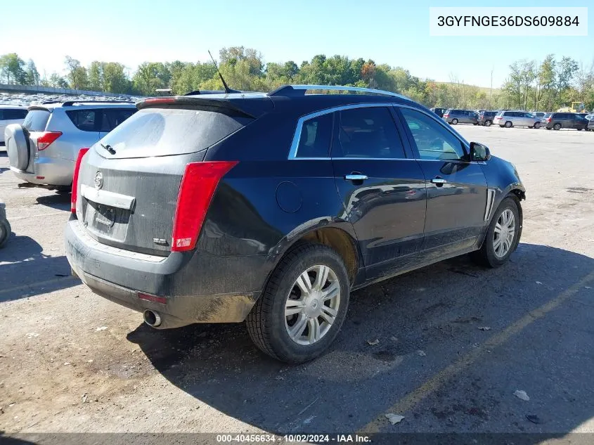 2013 Cadillac Srx Luxury Collection VIN: 3GYFNGE36DS609884 Lot: 40456634