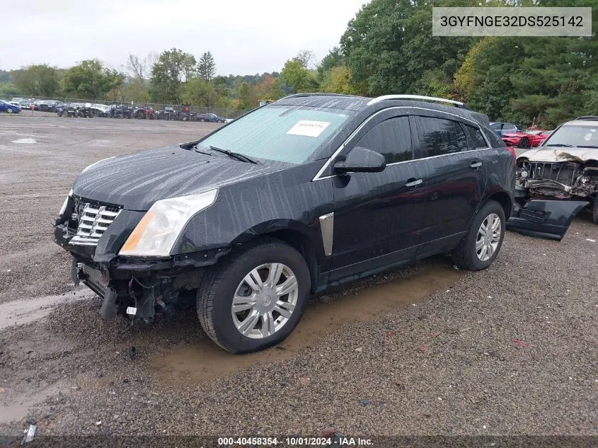 3GYFNGE32DS525142 2013 Cadillac Srx Luxury Collection