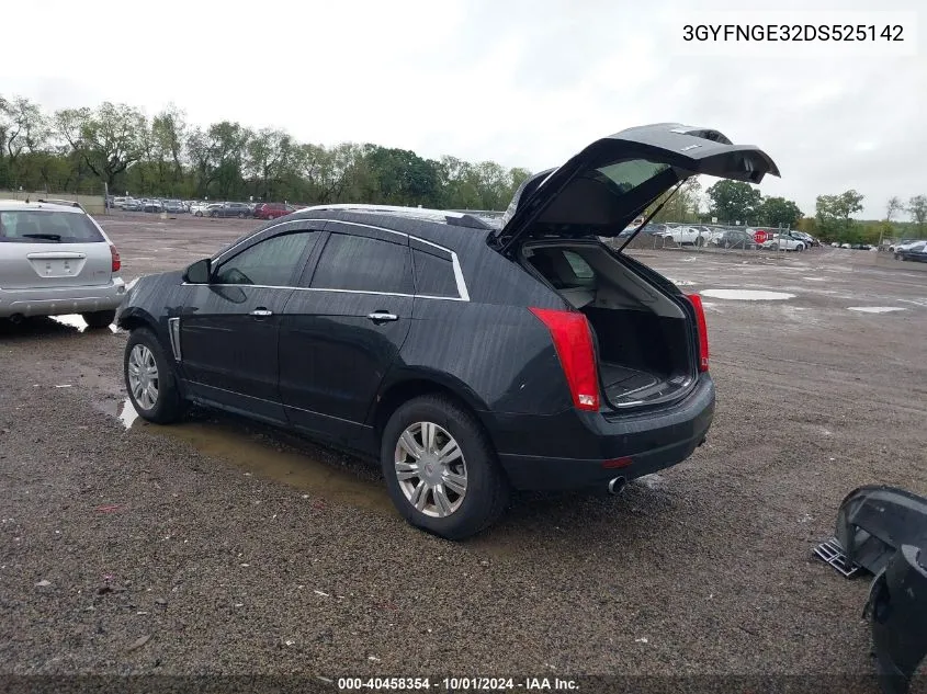 3GYFNGE32DS525142 2013 Cadillac Srx Luxury Collection