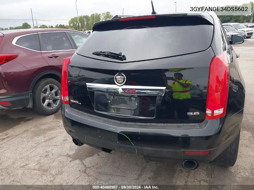 3GYFANGE34DS5602 2013 Cadillac Srx